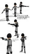 [MMDモデル配布]モブ特殊部隊