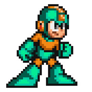 ドット絵 「ロックマンC7SX」MGOY ロックマン7風