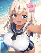 巨乳ろーちゃん概念　呂500(艦隊これくしょん)