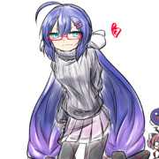 今日も懲りずに縦セーターウナちゃんとデート♡