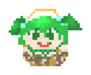 632 ピクセルキスメ【東方Project 立ち絵素材 PNG】