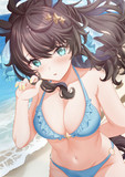 水色ビキニのデアリングタクト