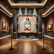 AIで美術作品にしてもらったワイの絵 （ウマ娘・ゴールドシップ）