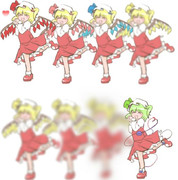 本日のフランさんズ（問1901：文字無し版）