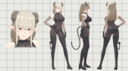 【MMDモデル配布あり】まゆら(ラスタロッテ 幻の衣装)
