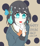 真剣に描いた