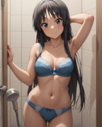 秋山澪「ちょっと…のぞき見しちゃダメだよ？///」