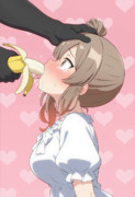 モグモグささらちゃん。