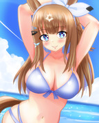 水着アーモンドアイ