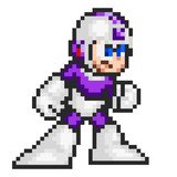 ドット絵「ロックマン改REALMLP」 G4 RT WP ロックマン7風