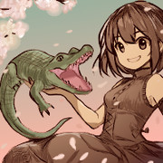 春だからワニをあげる