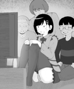 女帝と臣下たちの休日の一コマ