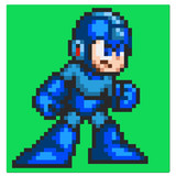 ドット絵「ロックマン改FWS」MGB ロックマン7風