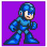 ドット絵「ロックマン改FWS」PGB ロックマン7風