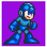 ドット絵「ロックマン改FWS」PGB ロックマン7風