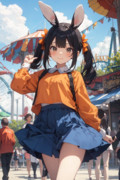 哲学ニュースnwkにも掲載された、ウサギの女の子「メイベルちゃん」のイラスト