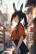 ウサギの女の子「メイベルちゃん」