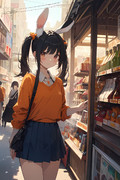 ウサギの女の子「メイベルちゃん」