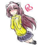 今日こそはちゃんと縦セーターきりたんとデート♡