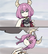 鳥vsアウラ