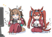 負けず嫌いの2人がひょんなことから対戦ゲームしたら一生終わらなさそう