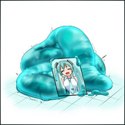 ミクちゃんのゼリー
