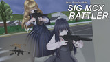 【MMDモデル配布】SIG MCX Rattler ショートバレルライフル