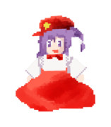 640 レーベルのあの子【東方Project 立ち絵素材 PNG】