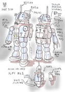 アッガイＭｋ２「設定画」