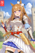 聖騎士のアーモンドアイちゃん