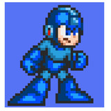 ドット絵「ロックマン改MK-7S」 LBS ロックマン7風
