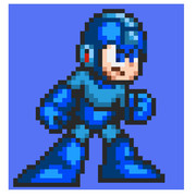 ドット絵「ロックマン改MK-7S」 LBS ロックマン7風
