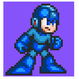 ドット絵「ロックマン改MK-7S」 LPW ロックマン7風