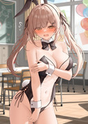 私普通のバニー服って聞いたんですけど！！