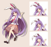 鈴仙・優曇華院・イナバ（紺珠伝）立ち絵素材V1.1