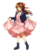 【オリジナル絵】小悪魔系アイドルな女の子♪