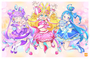 【キミプリ】3人で一緒にジャンプ!!!