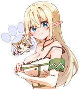 Sランクモンスターの《ベヒーモス》だけど、猫と間違われてエルフ娘の騎士として暮らしてます