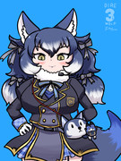 ウルフね、ポシェットだよ