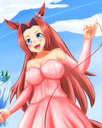 カワカミプリンセスの赤い糸