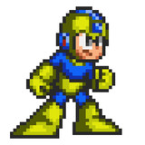 ドット絵「ロックマンC7CUREGs」 YGB ロックマン7風