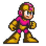 ドット絵「ロックマンC7CUREGs」 YLP ロックマン7風