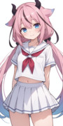 白セーラーなヒメちゃん！