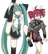 ミクテトI字バランス