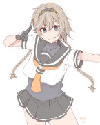 照月さんとお絵描き練習