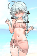 水着な浜波ちゃん