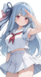 白セーラーな葵ちゃん！