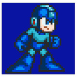 ドット絵「ロックマンTC-7改」 BLUE-W TWIN SX ロックマン7風