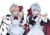 メイド服スカーレット姉妹！！！