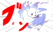 右フック獣